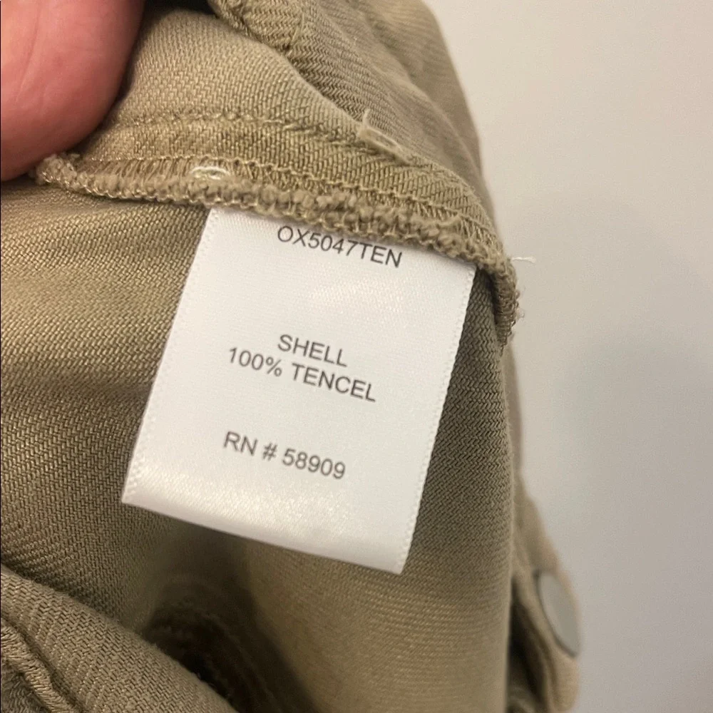 Le’AL.X Women's Tan Cargo Joggers Medium Waist 15”-17” Inseam 28” NWT - Picture 12 of 13